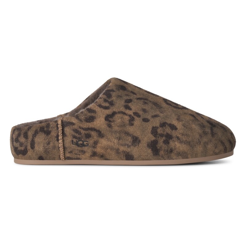 UGG WOMEN'S ELEA SPOTTED SLIP ON-CHESTNUT