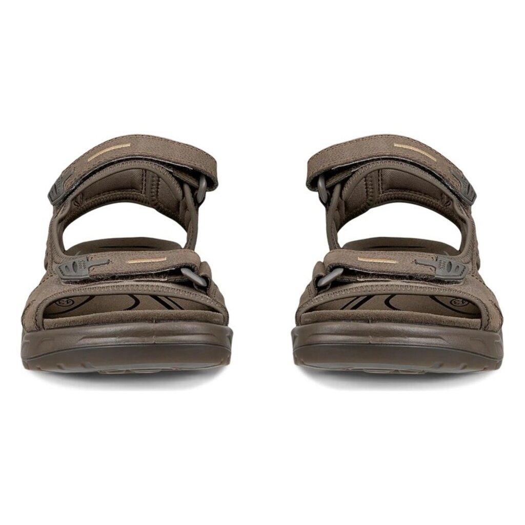 ECCO MEN'S YUCATAN SANDAL-DARK CLAY | BEND SHOE CO