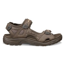 ECCO MEN'S YUCATAN SANDAL-DARK CLAY | BEND SHOE CO