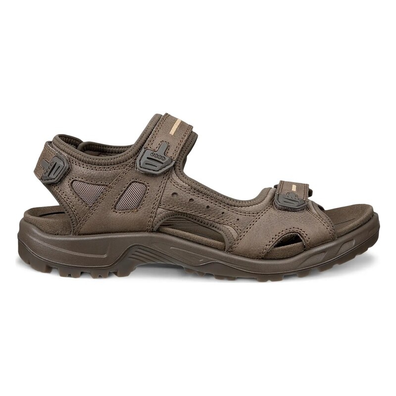ECCO MEN'S YUCATAN SANDAL-DARK CLAY
