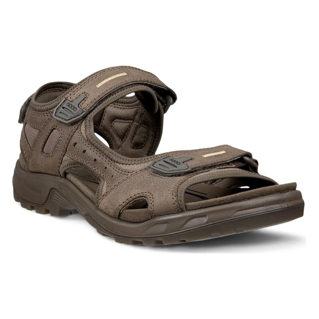 ECCO MEN'S YUCATAN SANDAL-DARK CLAY | BEND SHOE CO