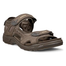 ECCO MEN'S YUCATAN SANDAL-DARK CLAY | BEND SHOE CO