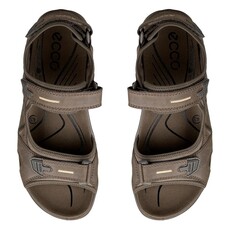ECCO MEN'S YUCATAN SANDAL-DARK CLAY | BEND SHOE CO