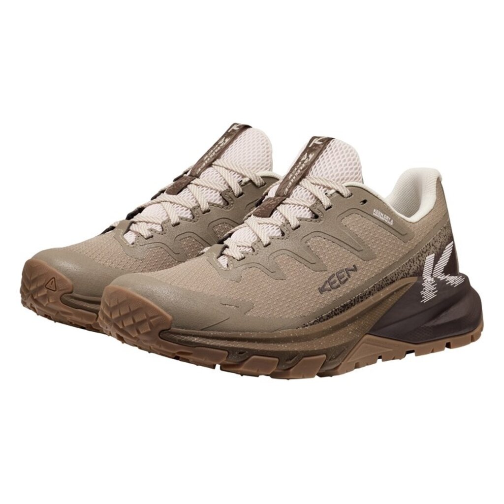 KEEN WOMEN'S TARGHEE APEX WATERPROOF-BRINDLE/PEACH BLUSH | BEND SHOE CO