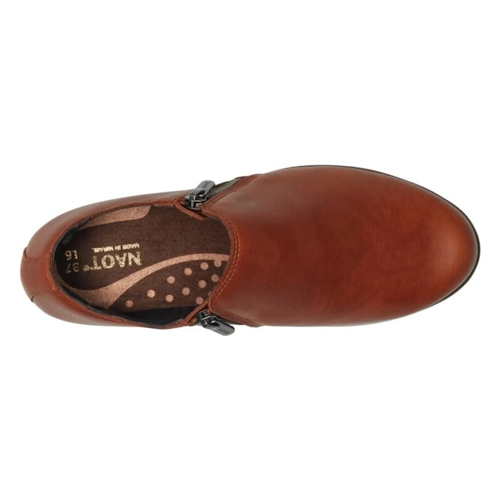 NAOT WOMEN'S AUTAN LEATHER-BROWN PEANUT | BEND SHOE CO