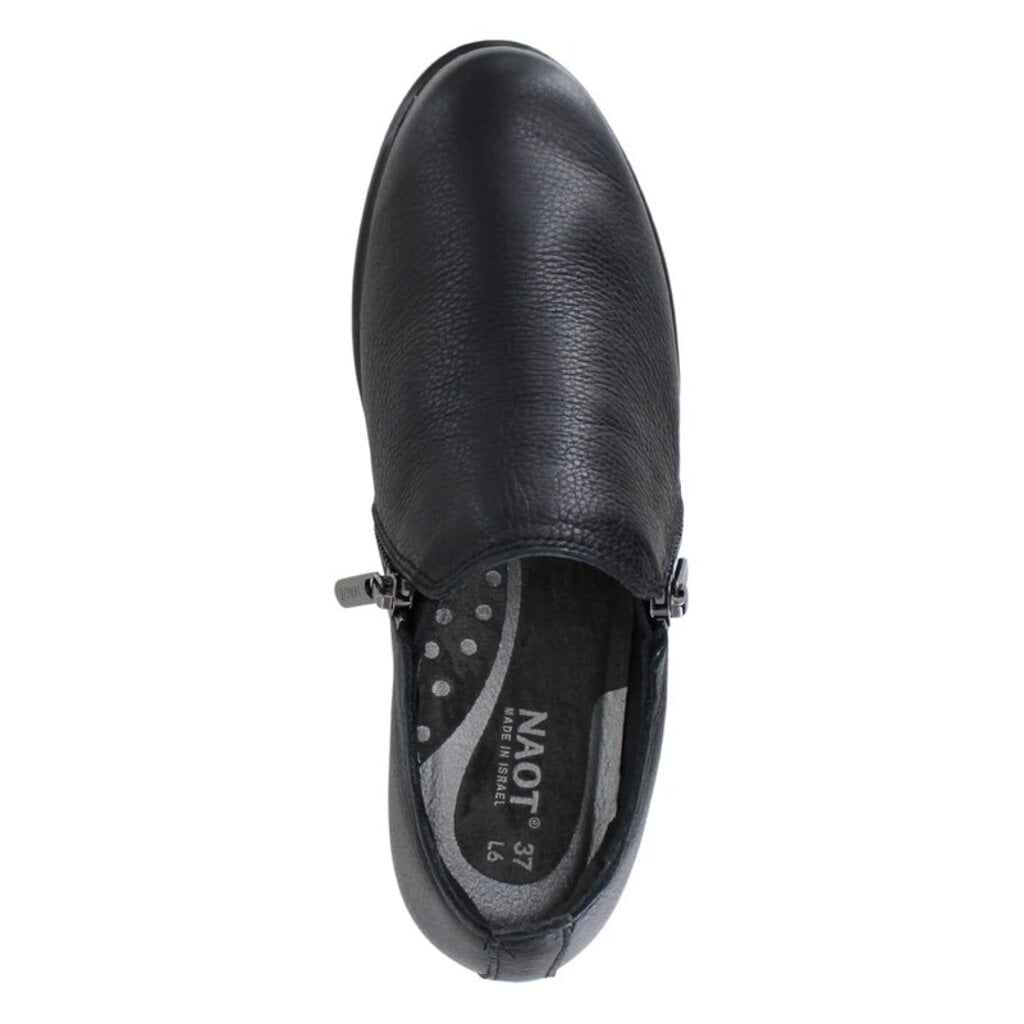 NAOT WOMEN'S AUTAN SOFT LEATHER-BLACK | BEND SHOE CO