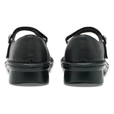 NAOT WOMEN'S LOOPER WATER RESISTANT LEATHER-BLACK | BEND SHOE CO