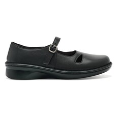 NAOT WOMEN'S LOOPER WATER RESISTANT LEATHER-BLACK | BEND SHOE CO