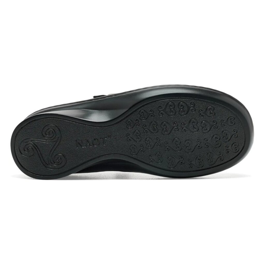 NAOT WOMEN'S LOOPER WATER RESISTANT LEATHER-BLACK | BEND SHOE CO