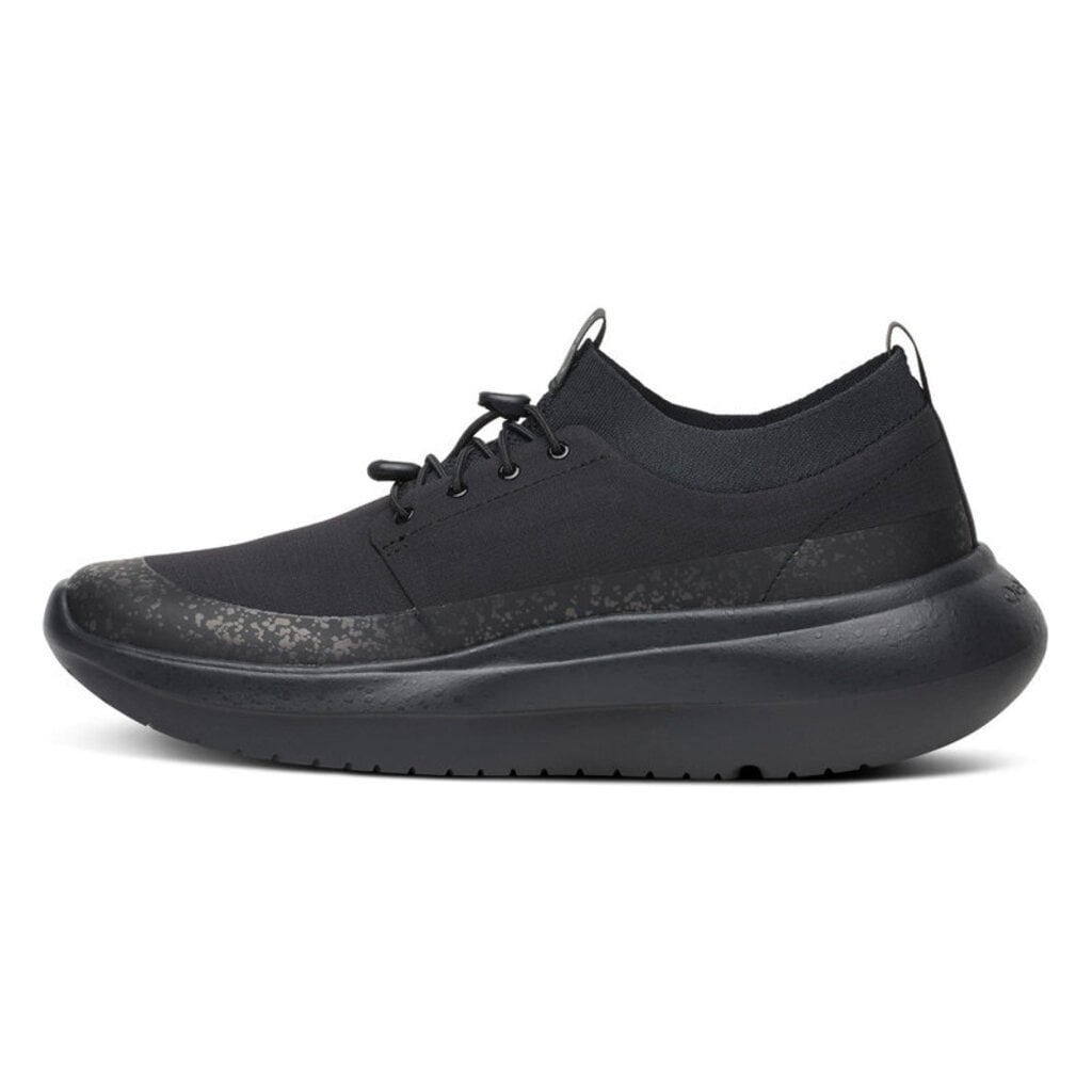 OOFOS MEN'S ROAM RIPSTOP-BLACK | BEND SHOE CO