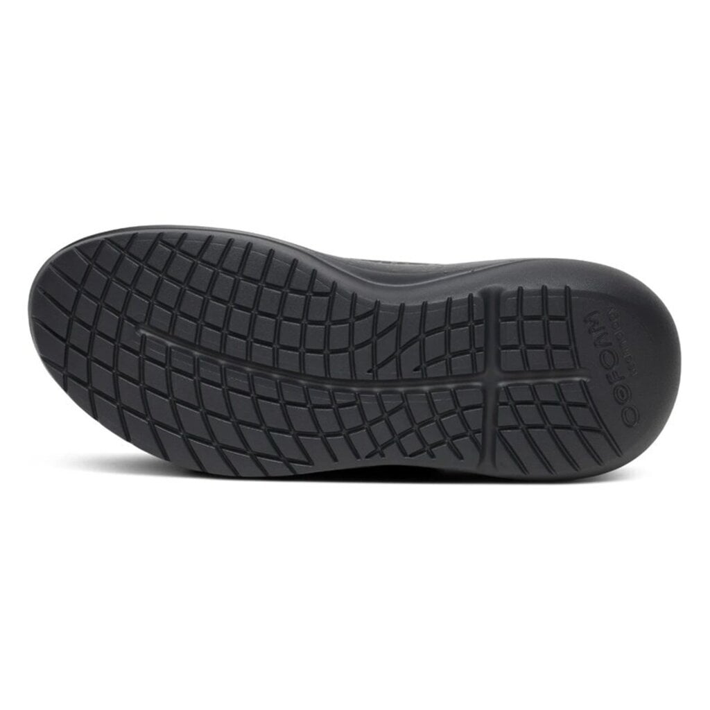 OOFOS MEN'S ROAM RIPSTOP-BLACK | BEND SHOE CO