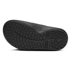 OOFOS OOAHH+ SLIDE-BLACK | BEND SHOE CO