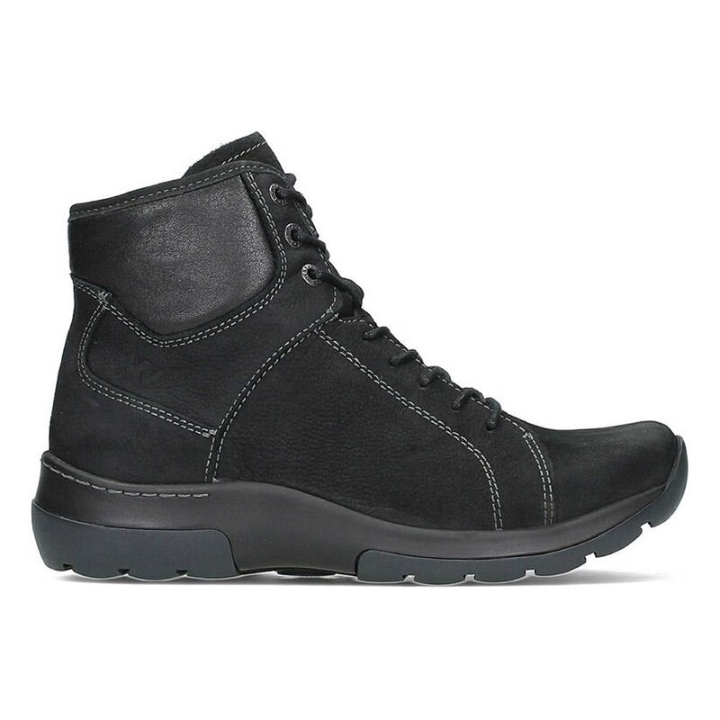 WOLKY WOMEN'S AMBIENT WATERPROOF BOOT-BLACK ANTIQUE NUBUCK