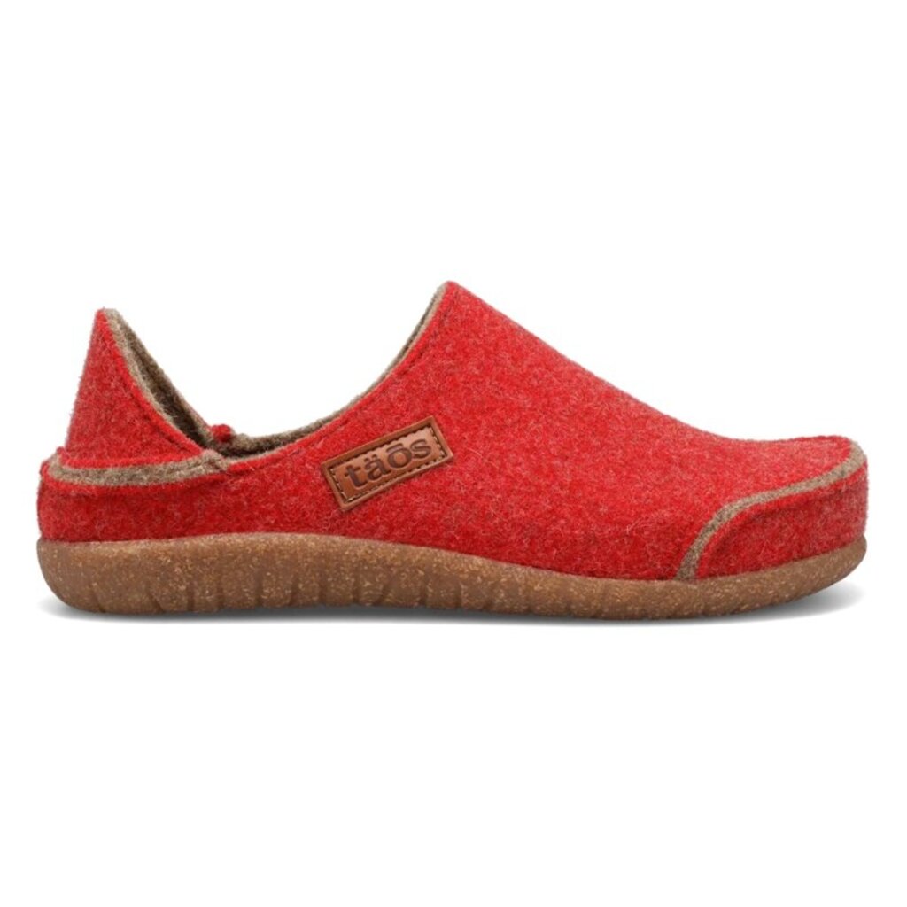 TAOS WOMEN'S CONVERTAWOOL-RED/TAN | BEND SHOE CO