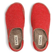 TAOS WOMEN'S CONVERTAWOOL-RED/TAN | BEND SHOE CO