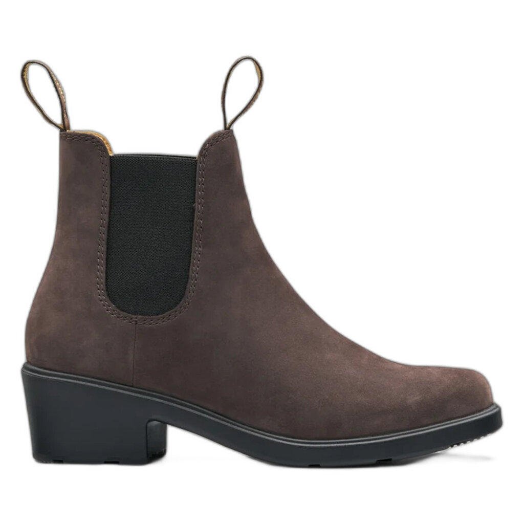 BLUNDSTONE WOMEN'S HEELED BOOT-GROUND COFFEE | BEND SHOE CO