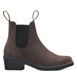 BLUNDSTONE WOMEN'S HEELED BOOT-GROUND COFFEE