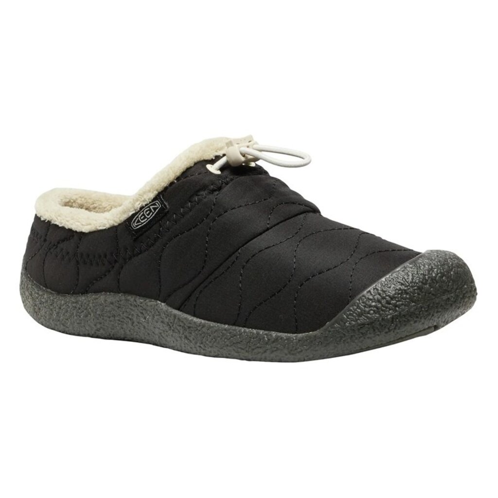 KEEN WOMEN'S HOWSER III SLIDE QUILTED-BLACK | BEND SHOE CO