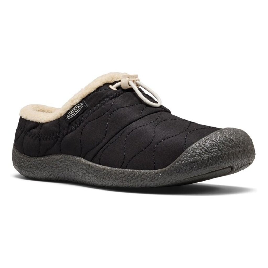 KEEN WOMEN'S HOWSER III SLIDE QUILTED-BLACK | BEND SHOE CO