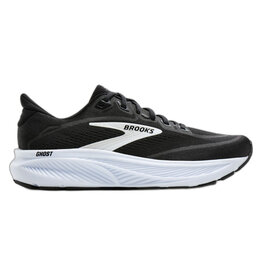 BROOKS WOMEN'S GHOST 18-BLACK/GREY/WHITE