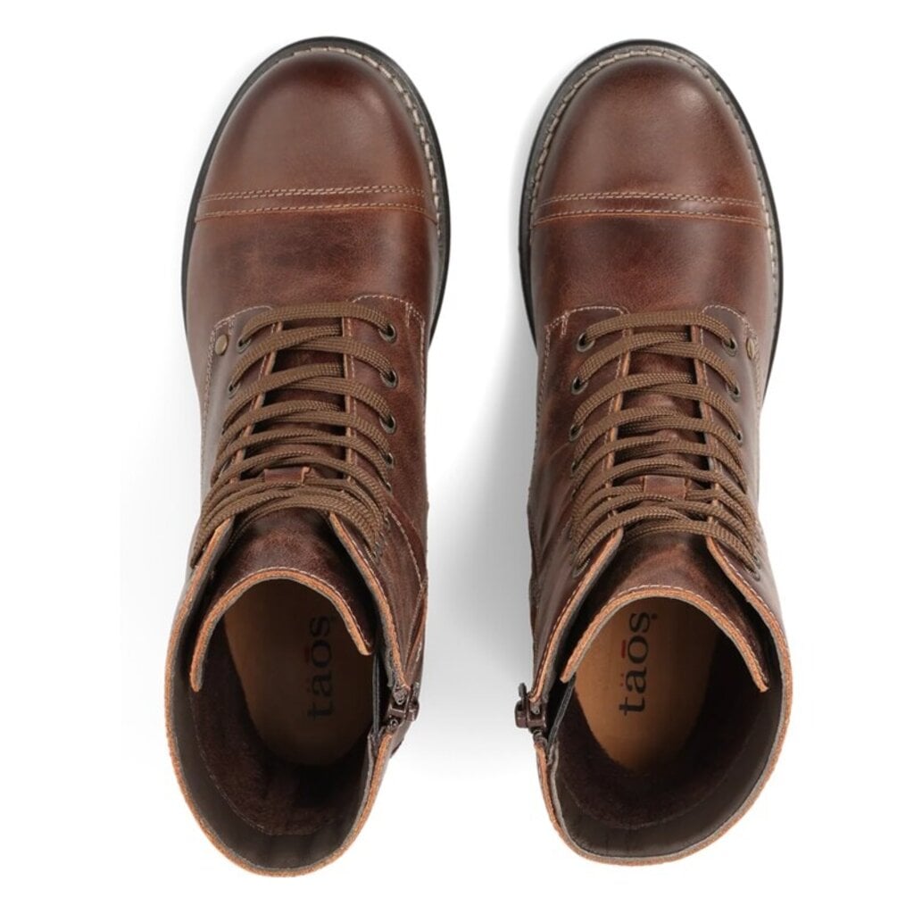 TAOS WOMEN'S CRAVE VINTAGE LEATHER-BROWN | BEND SHOE CO
