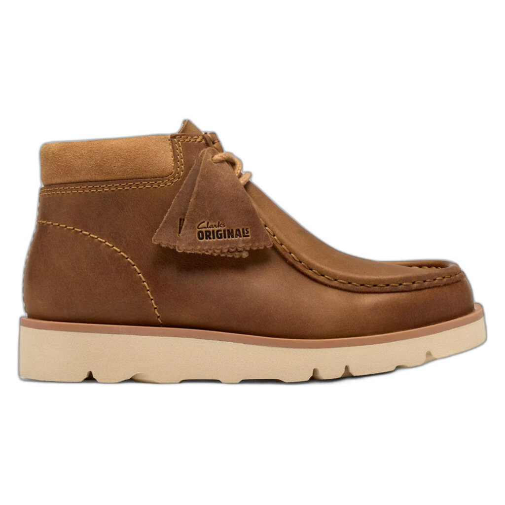 CLARKS WOMEN'S WALLA ORKHON LEATHER-TAN | BEND SHOE CO