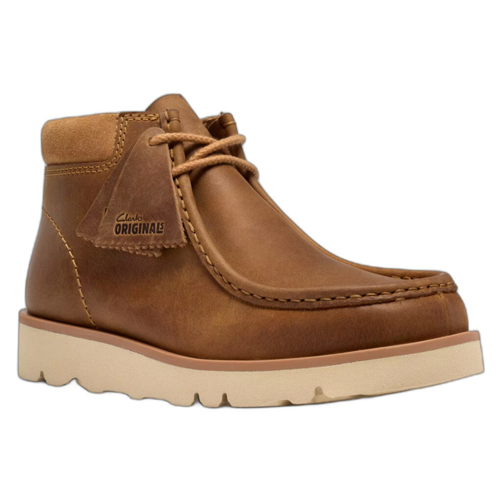 CLARKS WOMEN'S WALLA ORKHON LEATHER-TAN | BEND SHOE CO