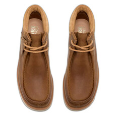 CLARKS WOMEN'S WALLA ORKHON LEATHER-TAN | BEND SHOE CO