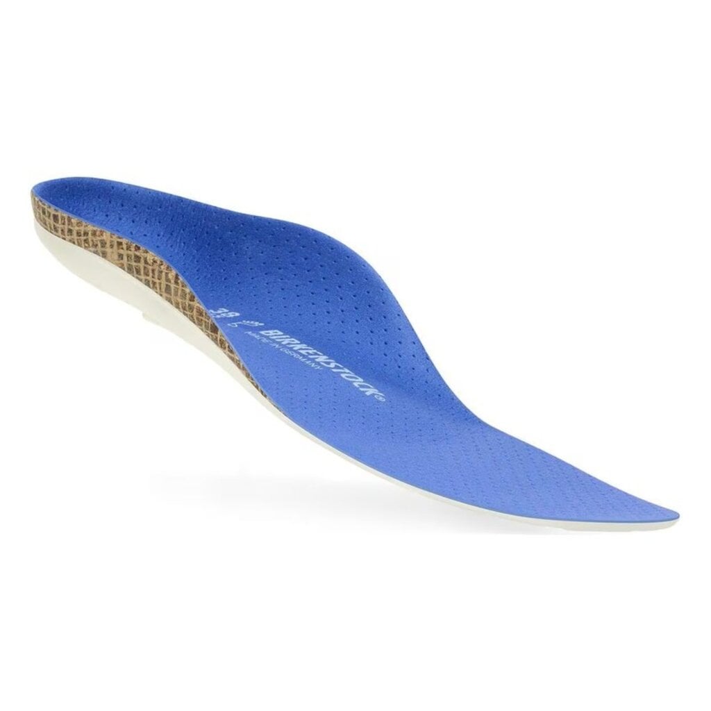 BIRKENSTOCK BLUE FOOTBED