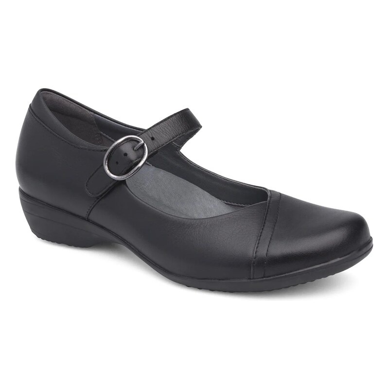 DANSKO WOMEN'S FAWNA BLACK LEATHER