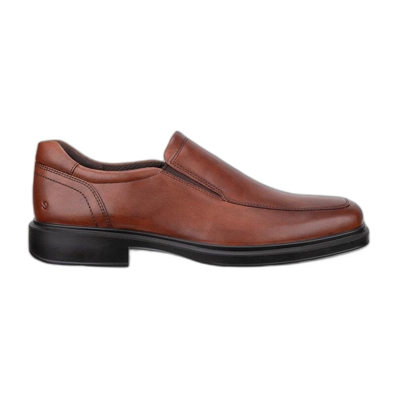 ECCO MEN'S HELSINKI 2.0 APRON TOE SLIP-ON-COGNAC