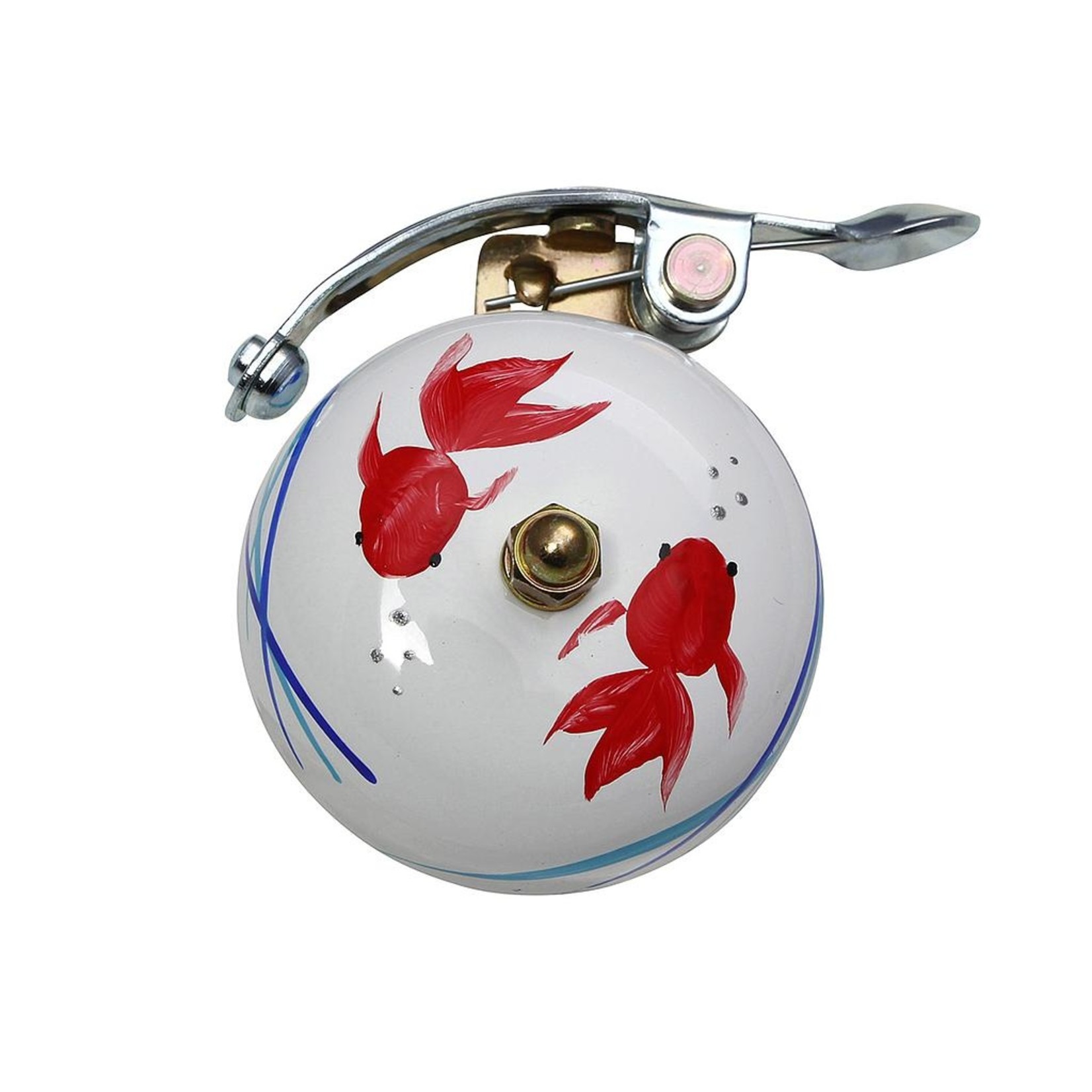 Crane Bell Suzu Painted Koi "Goldfish"