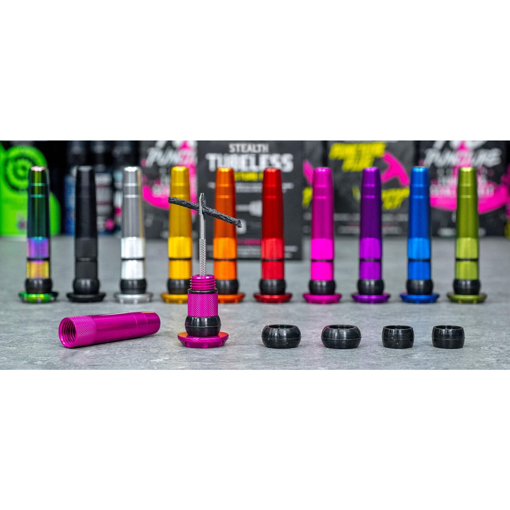 Muc-Off Tubeless Puncture Plug Bar-End Kit