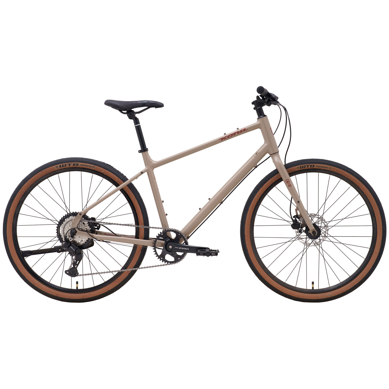 Kona Bicycle Company Kona Dew 36e Brown