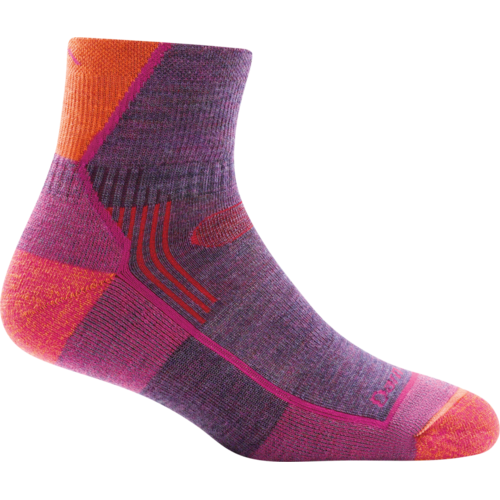 Darn Tough Women's Hike Trek 1/4 Sock Midweight with Cushion 1958
