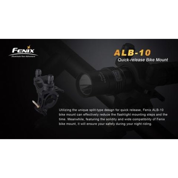 Fenix ALB-10 Quick Release Flashlight Bike Mount