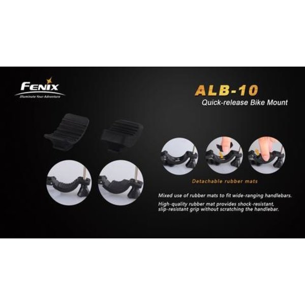 Fenix ALB-10 Quick Release Flashlight Bike Mount