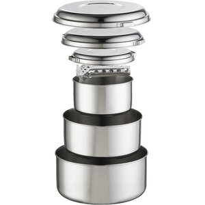 MSR MSR Alpine 4 Stainless Steel Group Pot Set