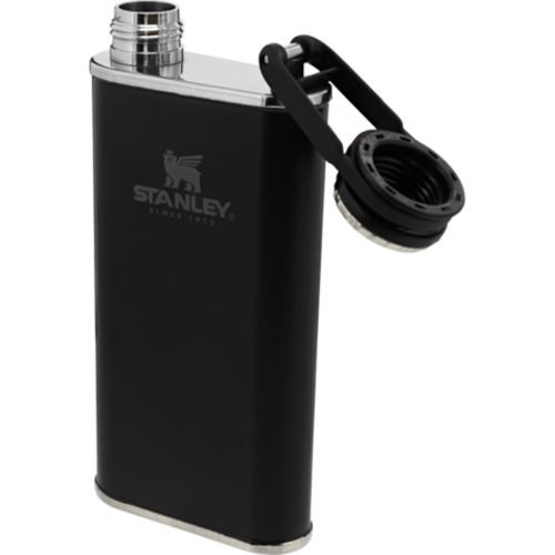 Stanley Easy Fill Wide Mouth Flask 8oz Black