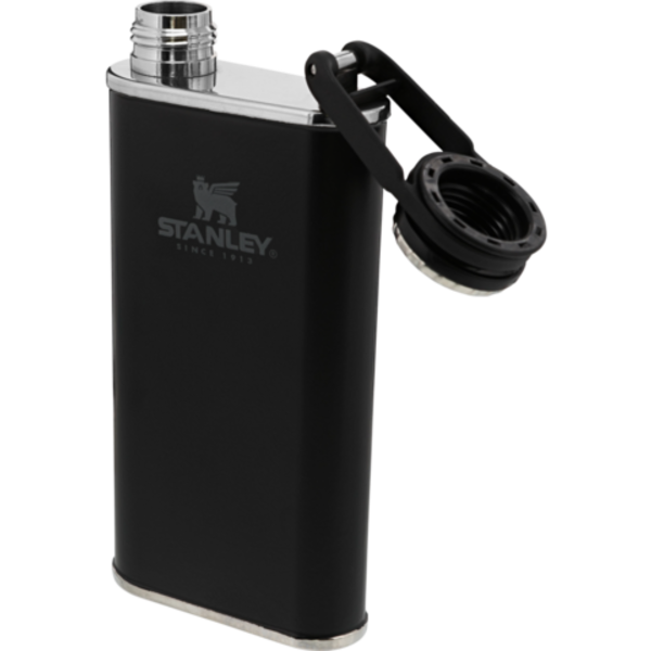 Stanley Easy Fill Wide Mouth Flask 8oz Black