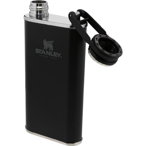 Stanley The Easy Fill Wide Mouth Flask 8oz Black