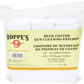 Hoppe's Bulk Cotton Gun Cleaning Patches Hoppe's 9