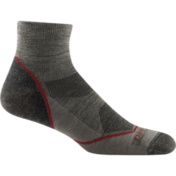 Darn Tough Men's Hike/Trek 1/4 Sock Lightweight with Cushion 1991