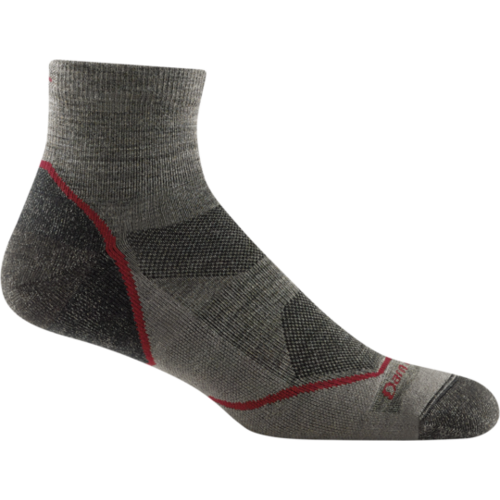 Darn Tough Men's Hike/Trek 1/4 Sock Lightweight with Cushion 1991