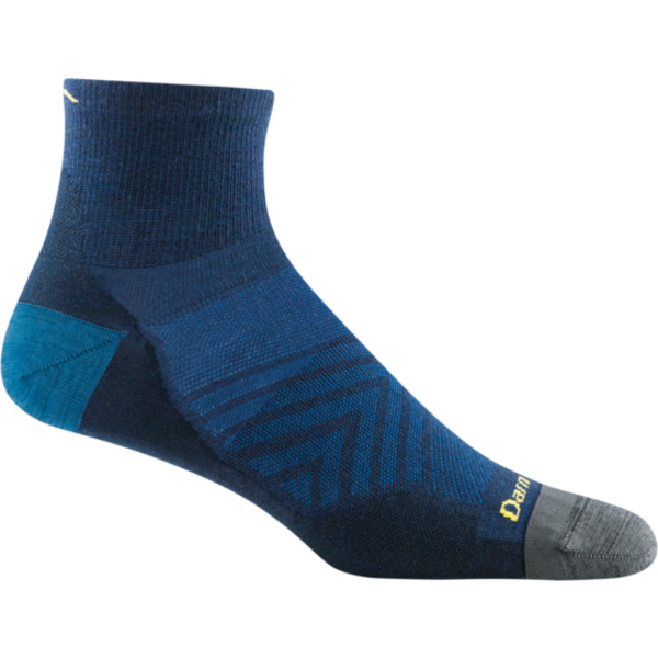 Darn Tough Men's Run 1/4 Sock / Ultra-lightweight 1034