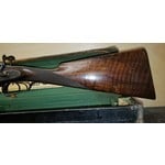 W. & C. Scott Double Barrel Hammer 12 bore Shotgun, 1872 w Original case, Excellent condition