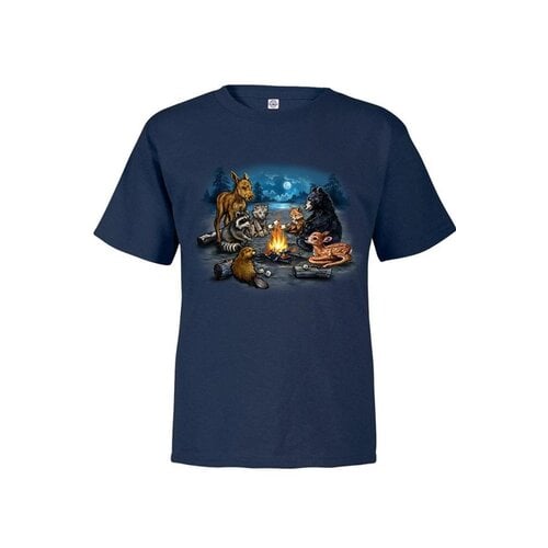 Monashee Outdoors Campfire Critters Child T-Shirt