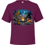 Monashee Outdoors Campfire Critters Child T-Shirt