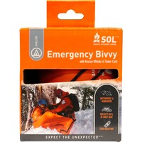 Emergency Bivvy with Rescue Whistle and Tinder Cord