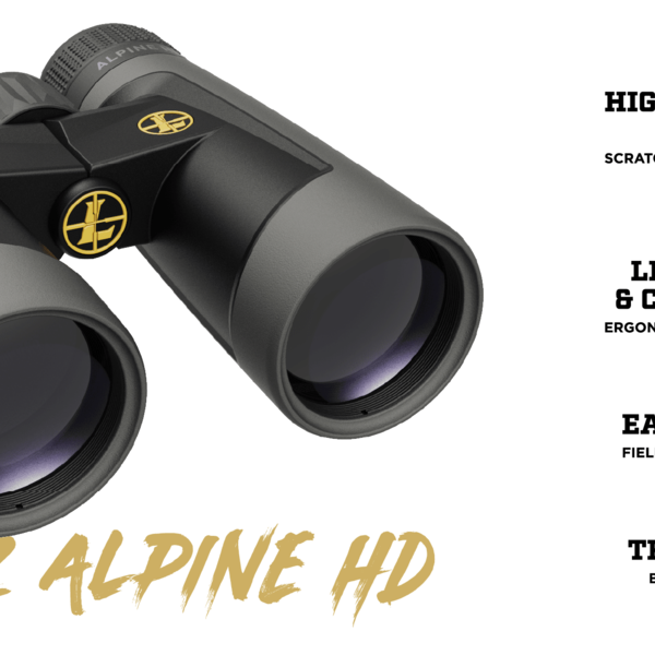 Leupold BX-2 Alpine HD 12x52mm LEUPOLD Binoculars, Shadow Gray #181179
